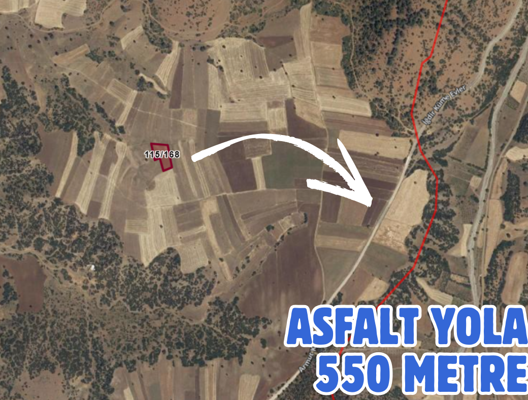 BURDUR YEŞİLOVA ARMUT 2.366 M² TARLAMIZ SATILIKTIR - BURDUR YEŞİLOVA fotoğraf 3
